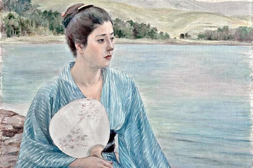 Hoy en día, Lakeside, de Kuroda Seiki, es una pintura ampliamente conocida, expuesta de forma permanente en el Kuroda Memorial Hall, al ser considerada la representante de la era Meiji.