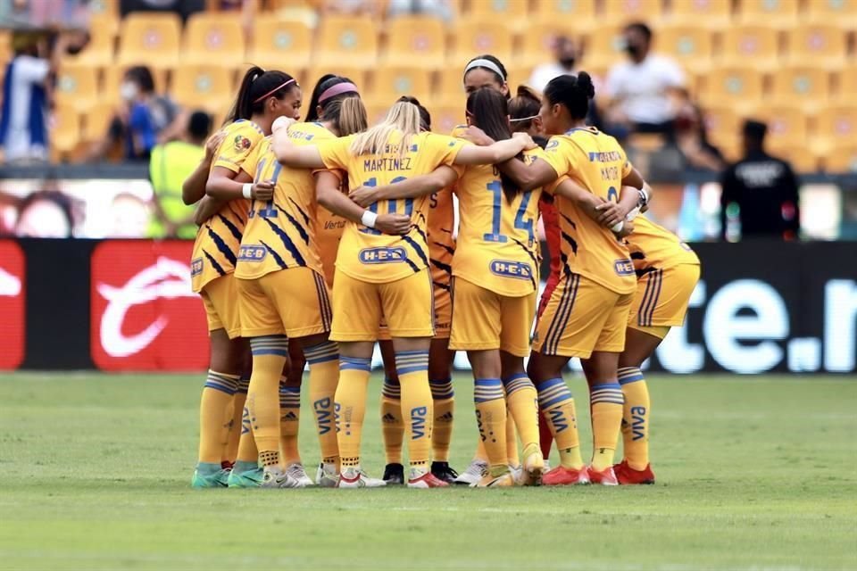 Tigres Femenil tuvo su segundo partido del torneo en el Estadio Universitario.