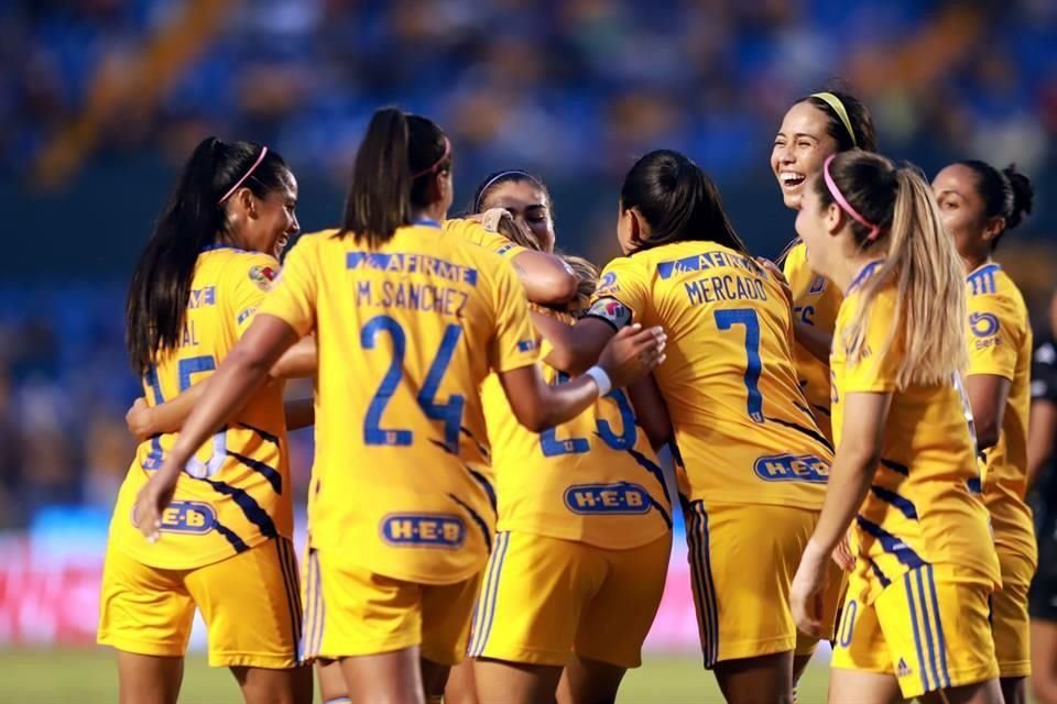 Jana Gutiérrez volvió a anotar, fue su segundo en el torneo con el jersey de Tigres Femenil.