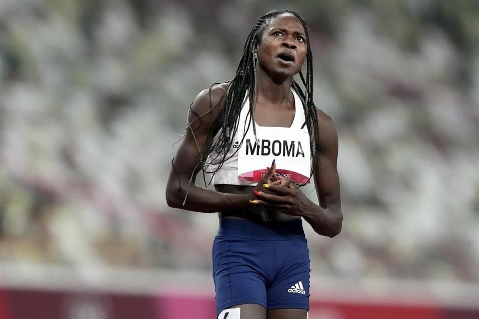 Christine Mboma rompió dos veces el mismo día la marca Sub 20 en los 400 metros.