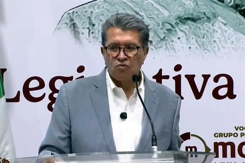 Ricardo Monreal, coordinador de diputados de Morena, pidió a mesura a sus militantes, para evitar confictos, así como cerrar filas con la Presidenta Claudia Sheinbaum.