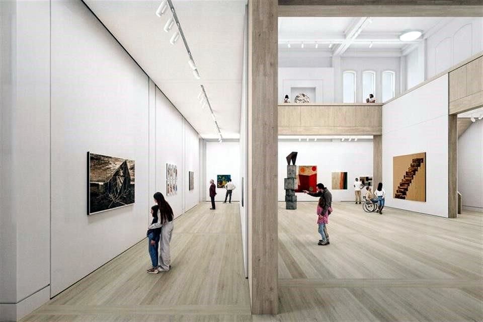 Se estima que la galería ampliada se inaugurará en 2027.