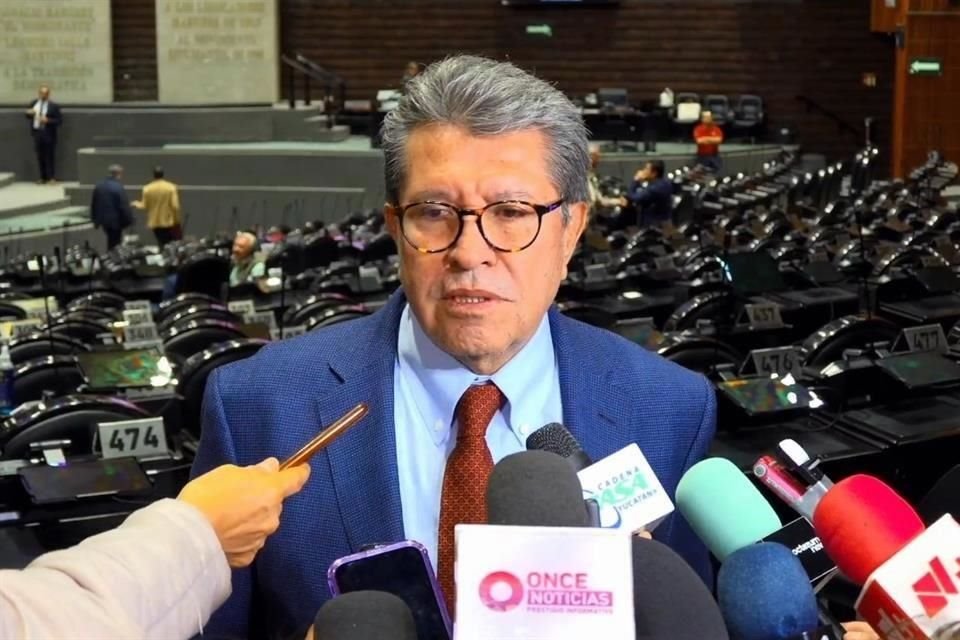 Monreal detalló el trabajo que está por realizarse en comisiones para presentar los dictámenes respectivos.