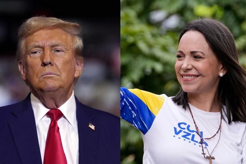 El Presidente Donald Trump aseveró que habló con teléfono con la líder opositora Maria Corina Machado quien ganó el Premio Nobel de la Paz.