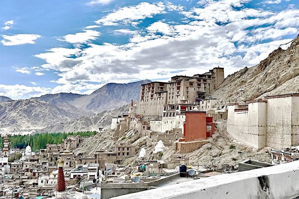 Leh, Hauptstadt des Gebiets Ladakh.