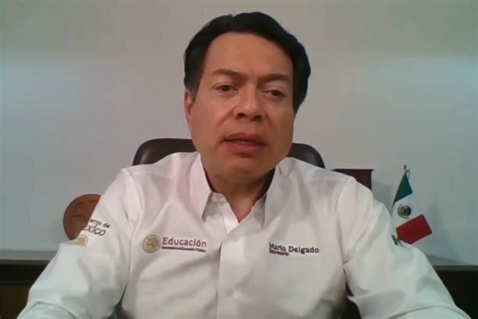 Mario Delgado, titular de la SEP.