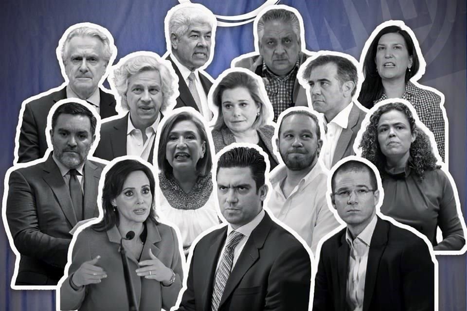 'Vaya relanzamiento de Acción Nacional', posteó la líder nacional de Morena.