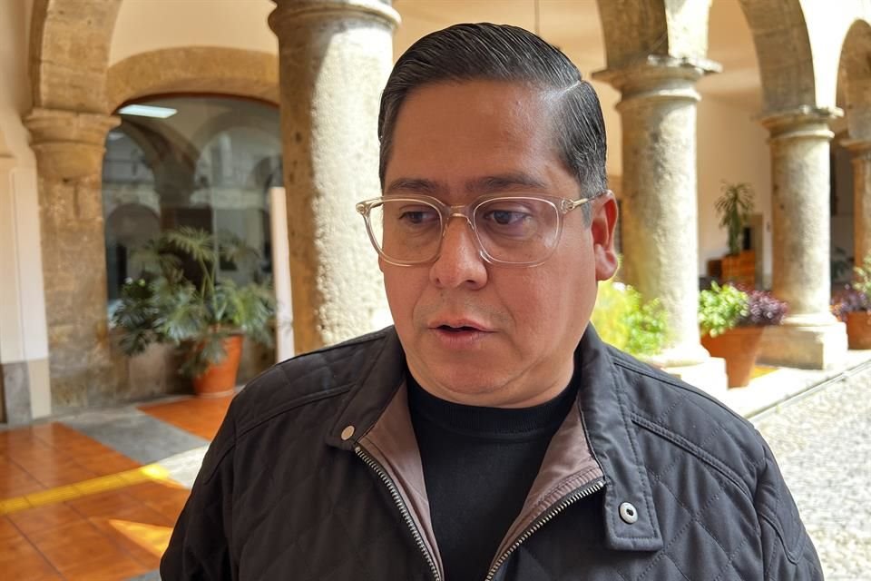 Édgar Alfredo González Chávez, Alcalde de Lagos de Moreno, presumió mejorar inversión en seguridad.