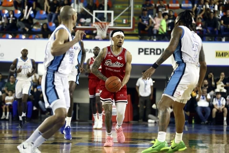 Astros de Jalisco cayeron 91-74 ante Diablos Rojos del México, en el primer partido de la Final de Zona de la LNBP.