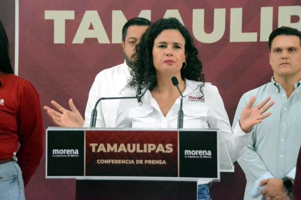 Alcalde realiza su visita a la capital tamaulipeca para promover la afiliación a Morena.