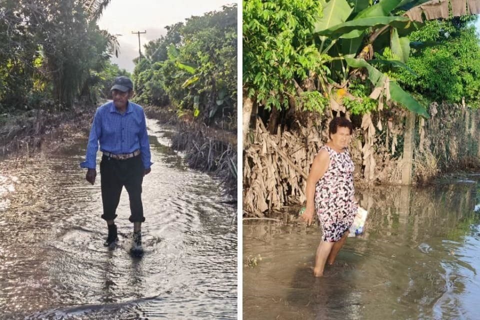 El derrame del río Pantepec, en Veracruz, se sumó al desbordamiento en días previos, causado por los altos niveles de lluvia, lo que afectó al comercio y turismo de Tuxpan.