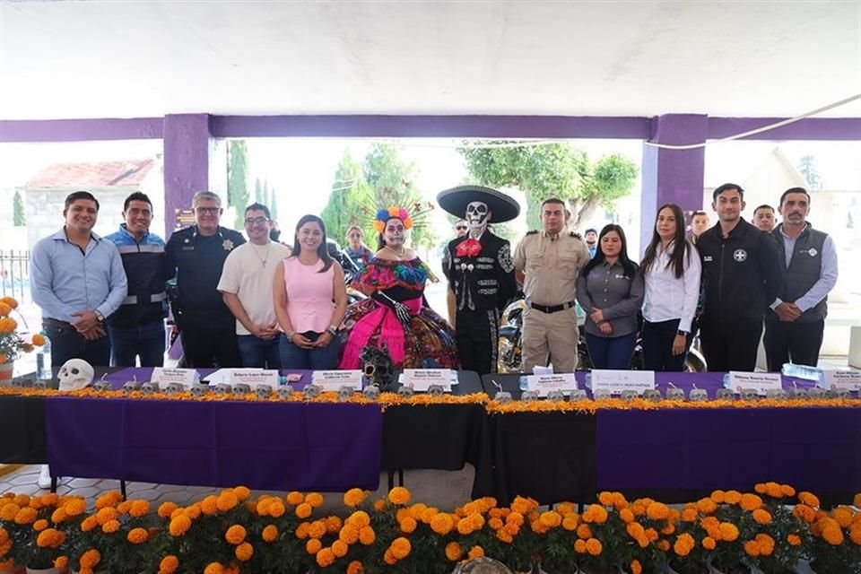 Alistan todos los preparativos para un Día de muertos pacífico.