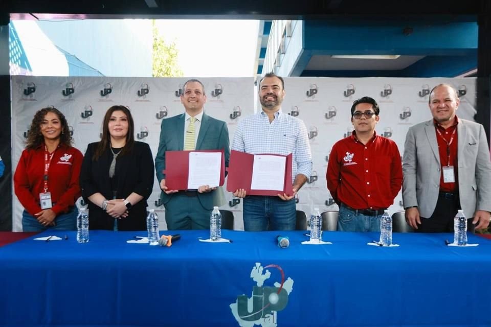 El Gobierno de Tlajomulco firmó un convenio con la Universidad Politécnica de la Zona Metropolitana de Guadalajara (UPZMG).
