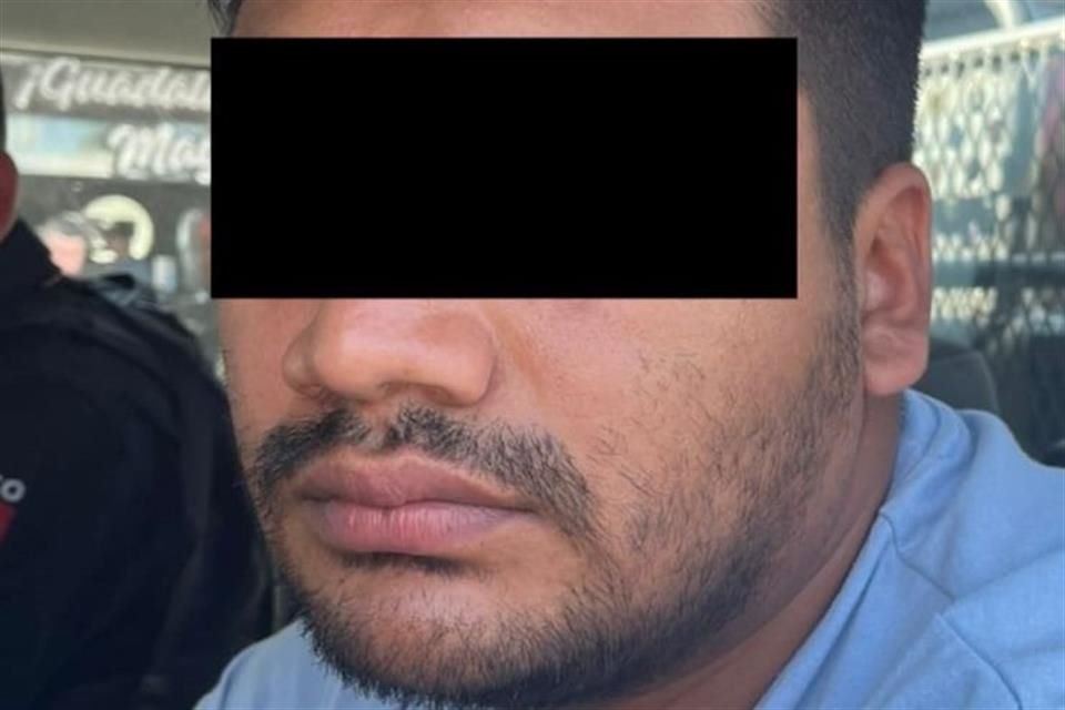 Carlos Misael 'N' fue detenido en la Colonia San Antonio de Guadalajara.