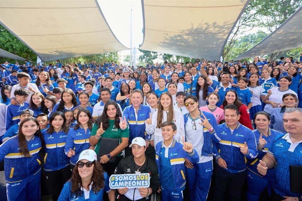 Pablo Lemus señala que el presupuesto para los deportistas será de 40 millones de pesos en 2026.
