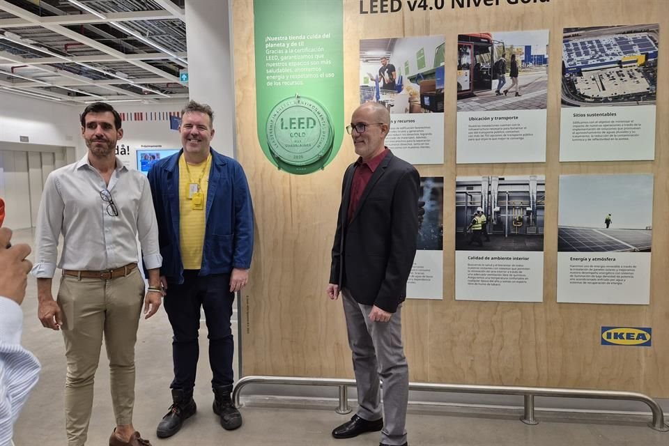 Por su eficiencia energética, uso racional del agua y manejo responsable de materiales, Ikea Guadalajara Expo fue reconocida con la certificación LEED Gold.