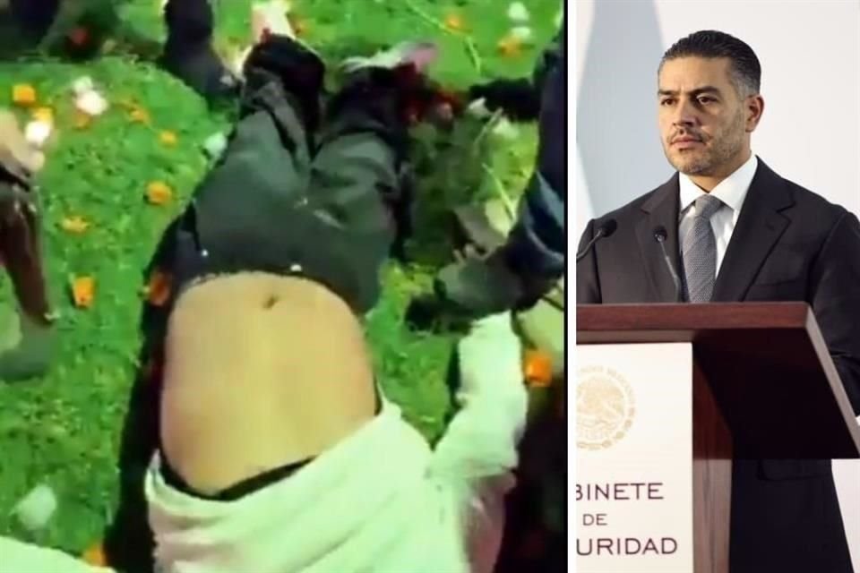 El Secretario García Harfuch condenó que los agresores aprovecharan la vulnerabilidad de un evento público para cometer el crimen.