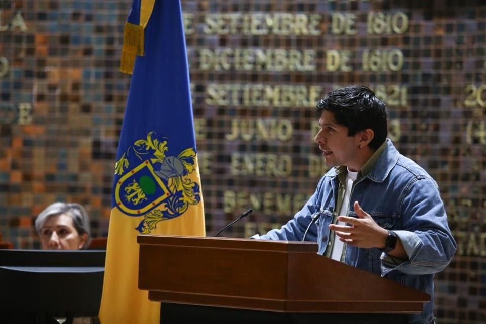 Alejandro Puerto, diputado independiente en el Congreso de Jalisco.
