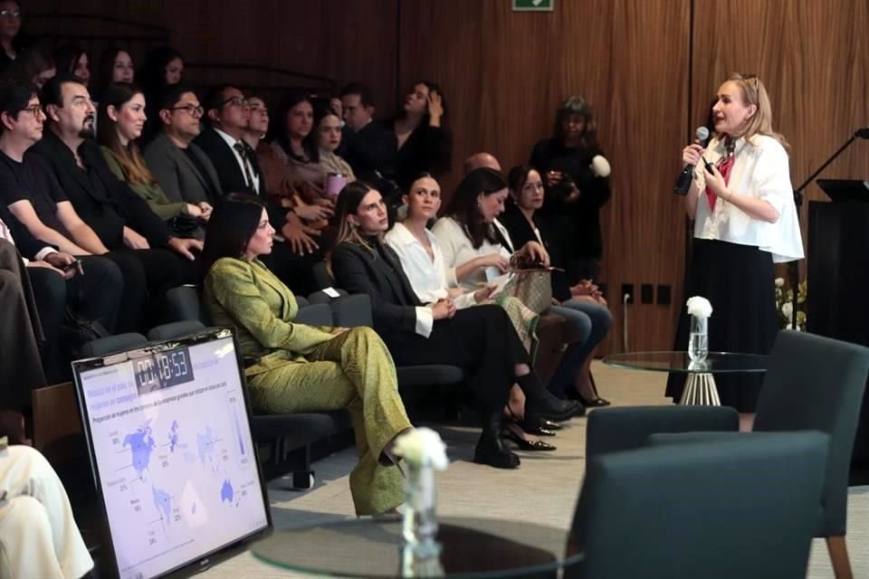 Presentación de resultados de la encuesta de mujeres empresarias, realizada por el IMCO.